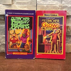 Purple and Red Sci-Fi Book Set